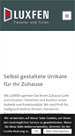 Mobile Screenshot of luxfen.com